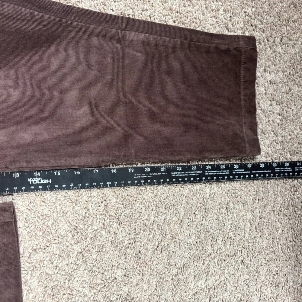 Banana‎ Republic Mens Travel Straight Corduroy Pants Brown 29x30 NEW